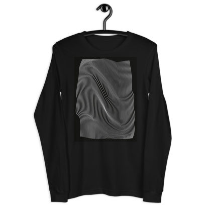 Lines Unisex Long Sleeve Tee - Image 4