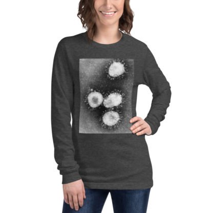 Stay Out Corona Unisex Long Sleeve Tee - Image 3